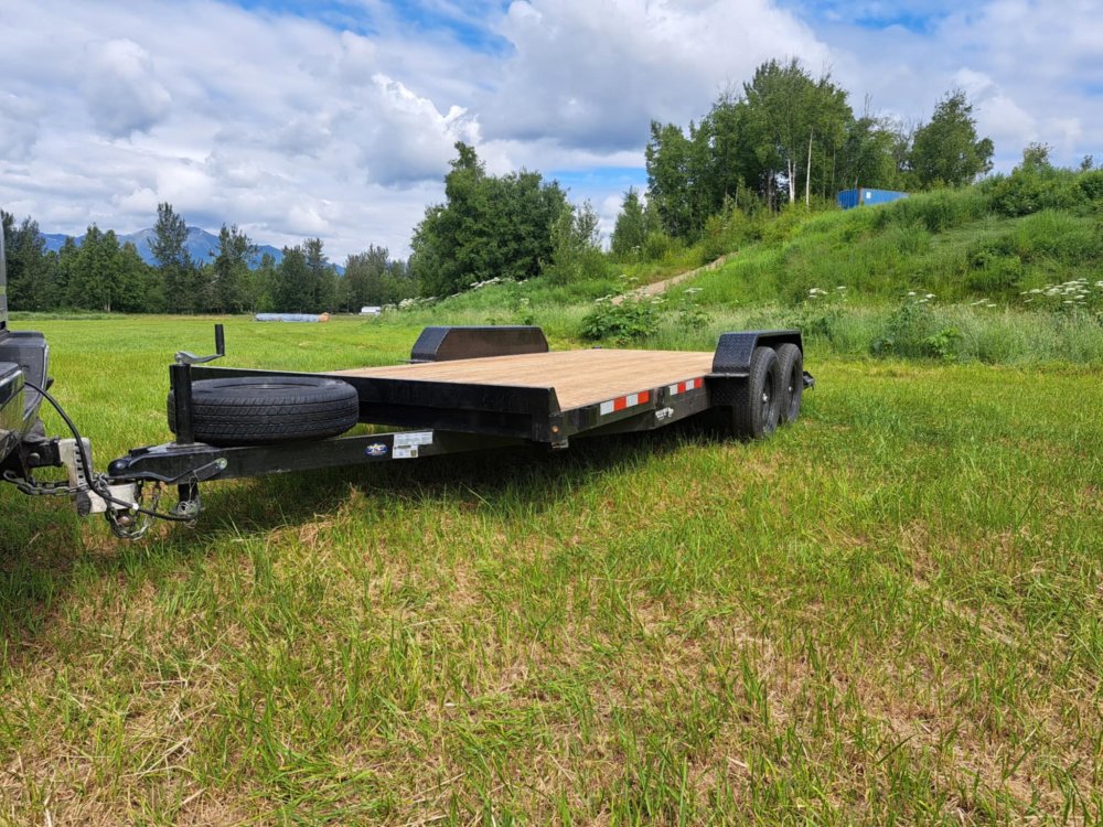 7x16 Workhorse Flatbed Car Hauler