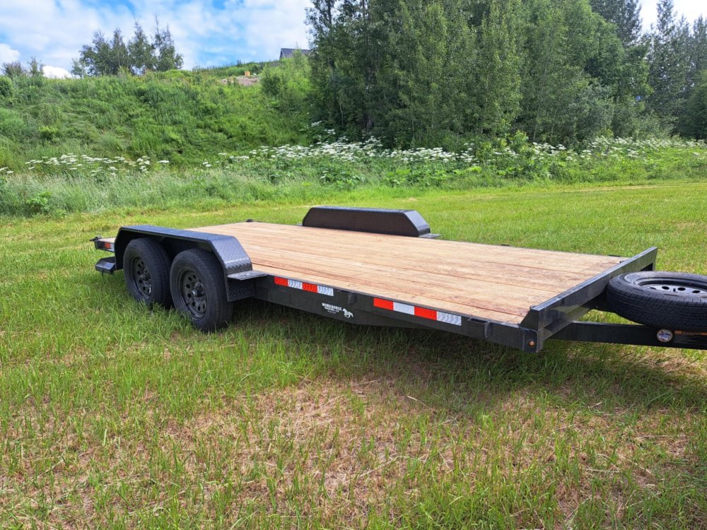 7x16 Workhorse Flatbed Car Hauler