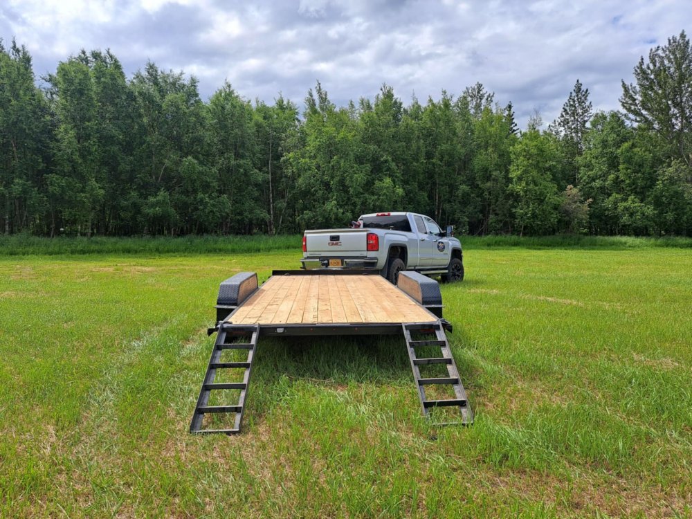 7x16 Workhorse Flatbed Car Hauler