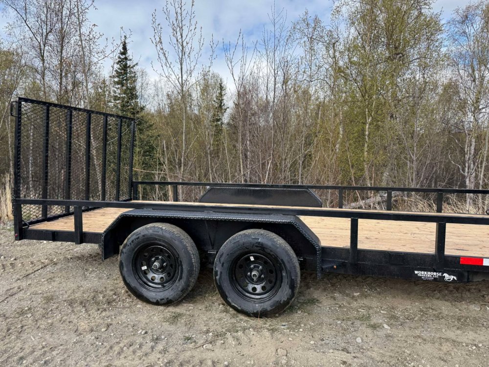 7x16 Workhorse Utility- Tandem Axle