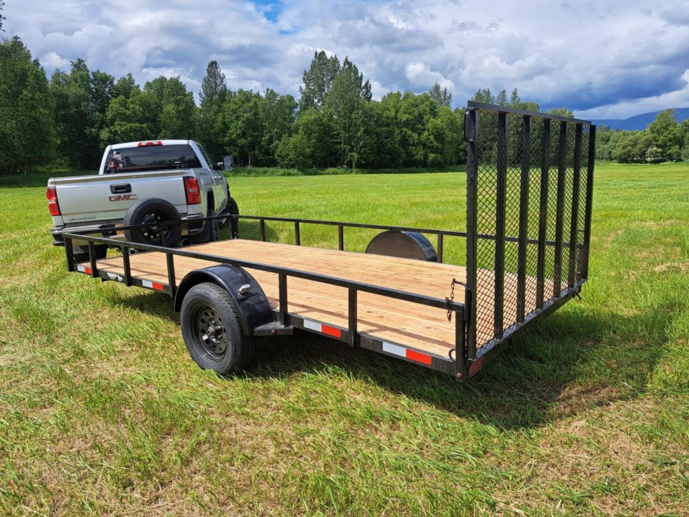 7x14 Workhorse Utility- Single Axle