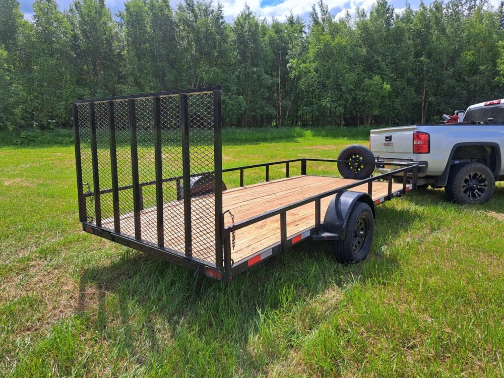 7x14 Workhorse Utility- Single Axle