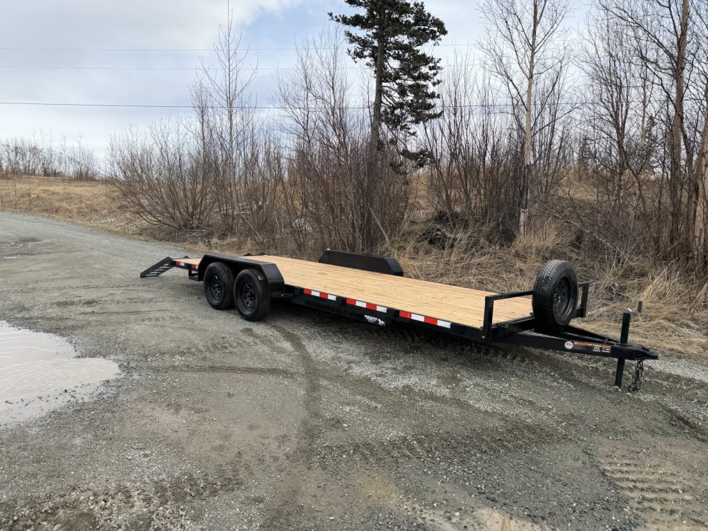 7x20 Workhorse Flatbed Car Hauler