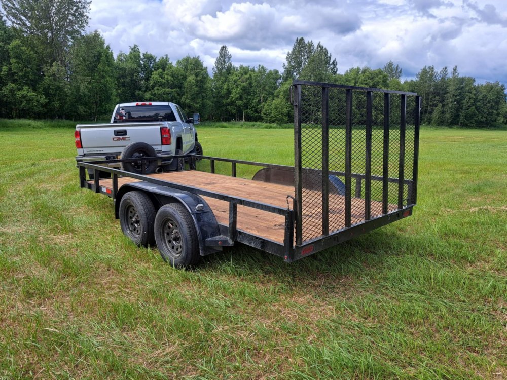 7x14 Workhorse Utility- Tandem Axle