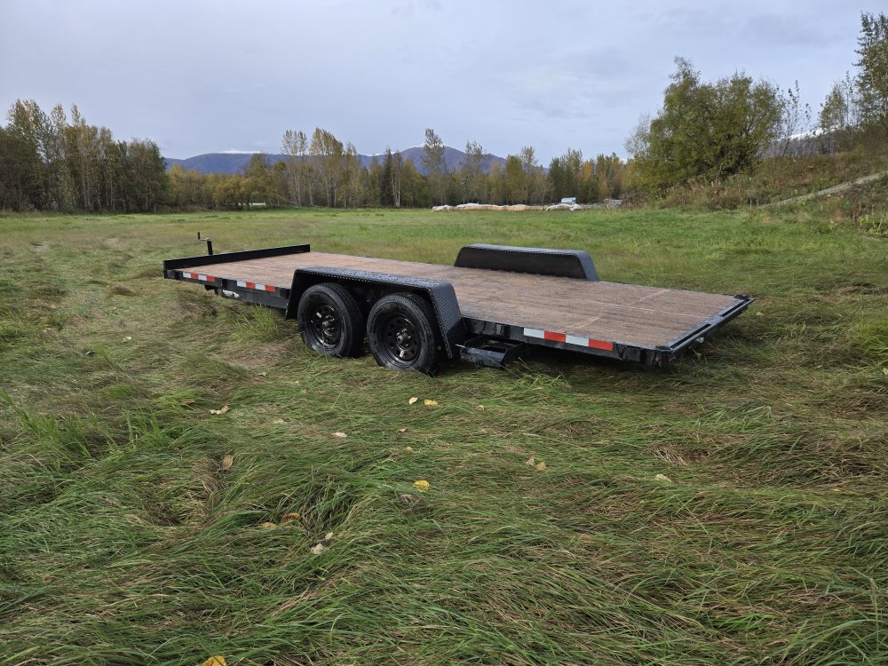 7x18 Workhorse Flatbed Car Hauler