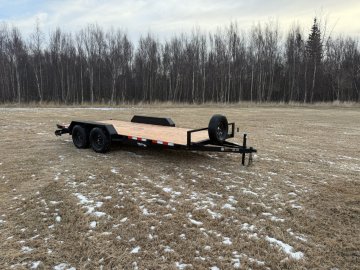 7x16 Workhorse Flatbed Car Hauler