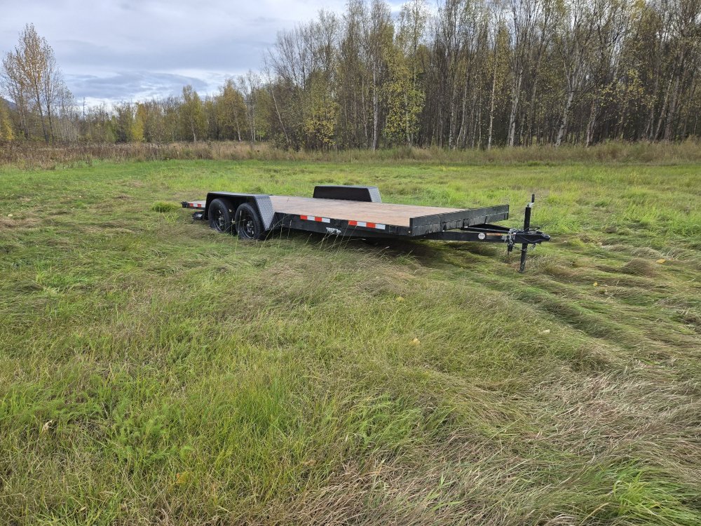 7x18 Workhorse Flatbed Car Hauler