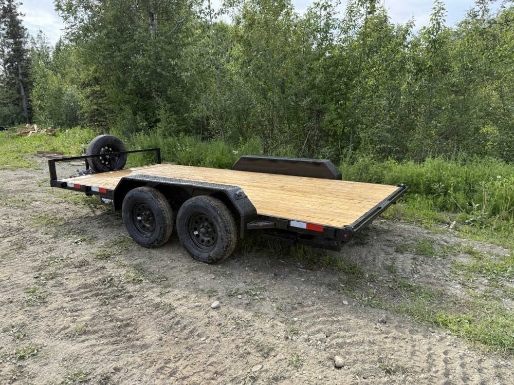 7x14 Workhorse Flatbed Car Hauler