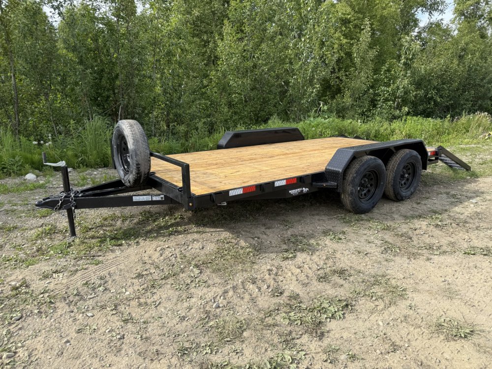 7x14 Workhorse Flatbed Car Hauler