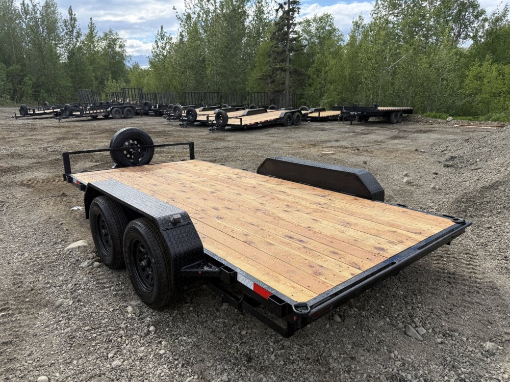 7x14 Workhorse Flatbed Car Hauler