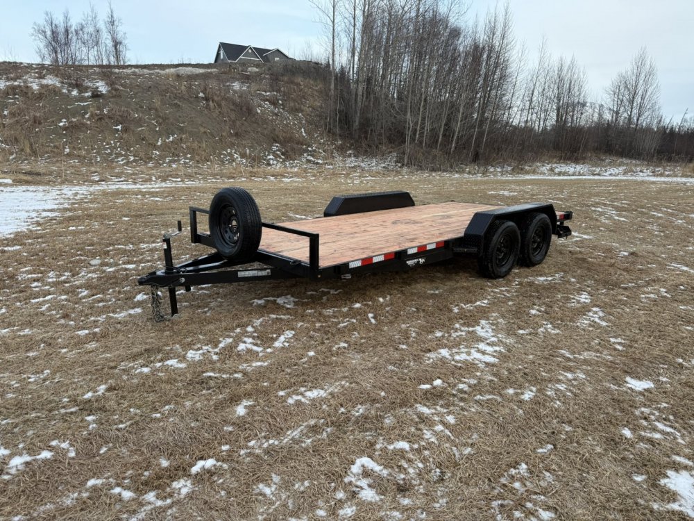 7x16 Workhorse Flatbed Car Hauler