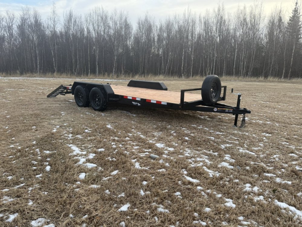 7x16 Workhorse Flatbed Car Hauler