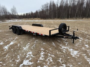 7x20 Workhorse Flatbed Car Hauler