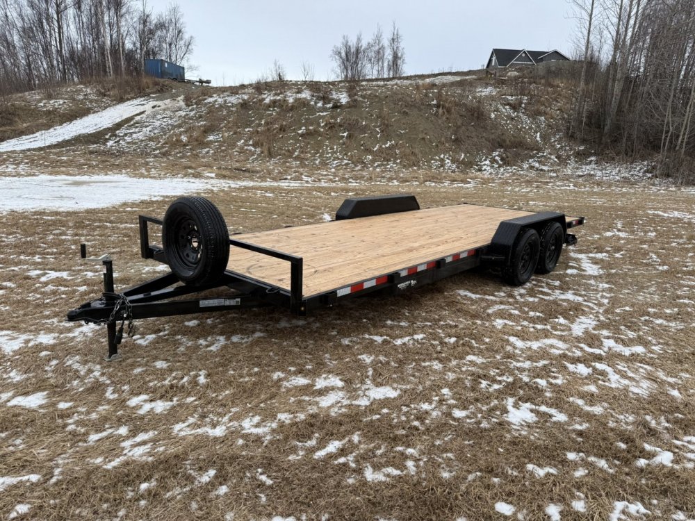 7x20 Workhorse Flatbed Car Hauler