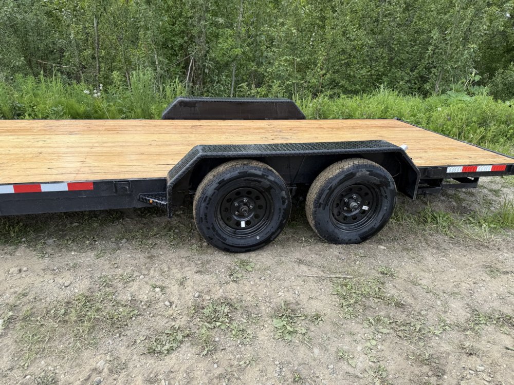 7x18 Workhorse Flatbed Car Hauler