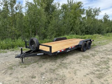 7x18 Workhorse Flatbed Car Hauler