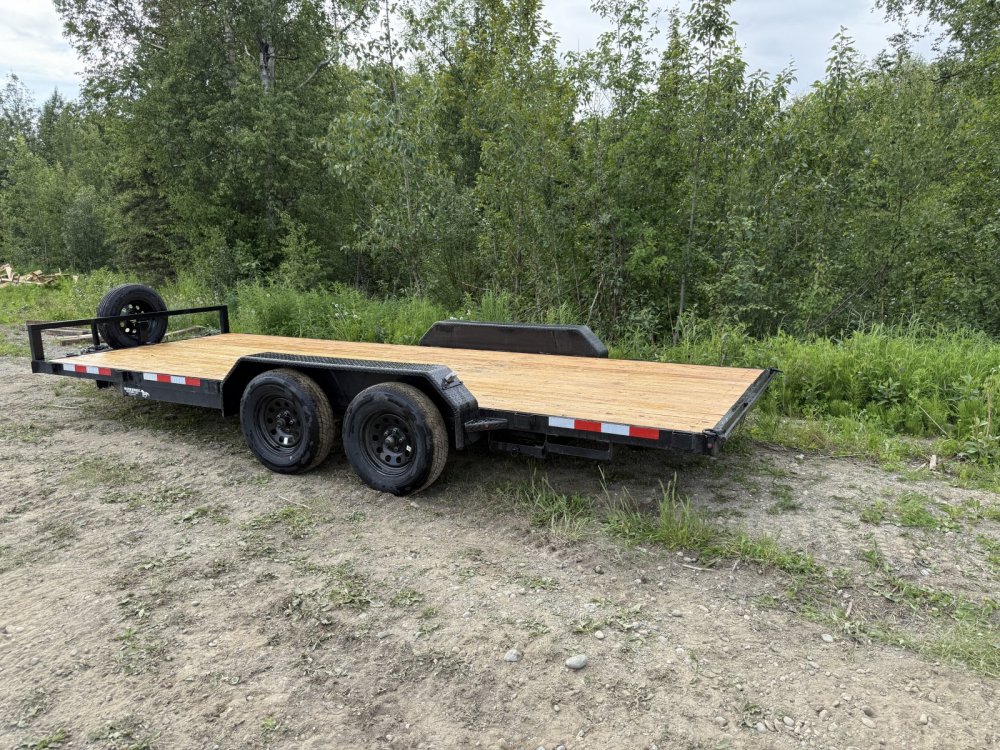 7x18 Workhorse Flatbed Car Hauler
