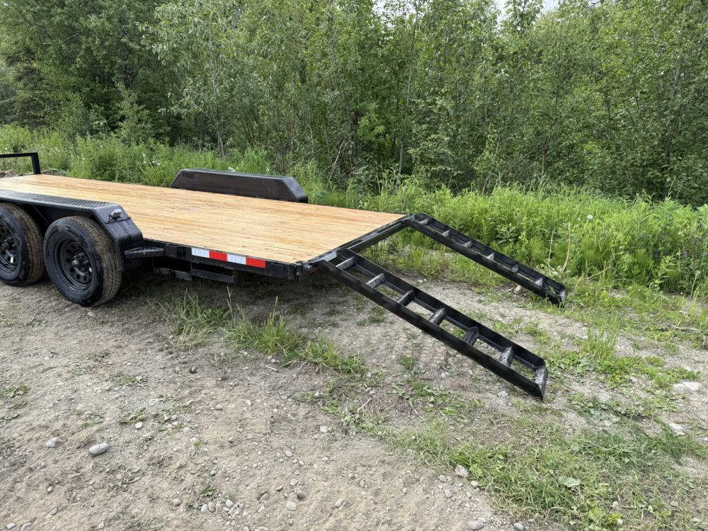 7x18 Workhorse Flatbed Car Hauler