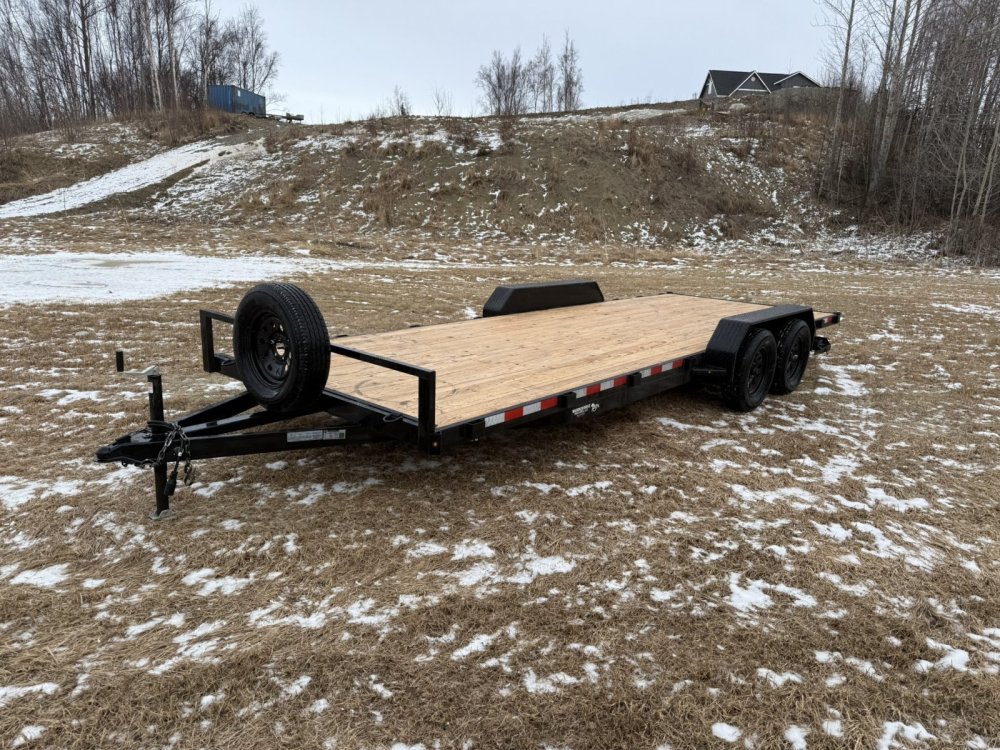 7x20 Workhorse Flatbed Car Hauler
