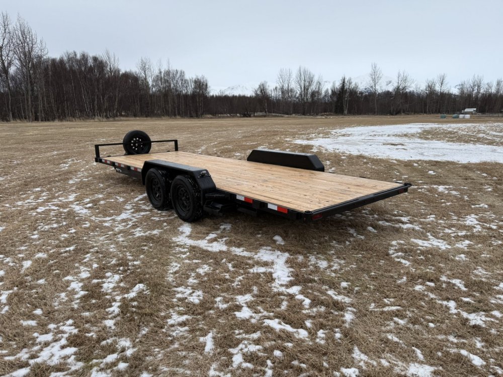 7x20 Workhorse Flatbed Car Hauler