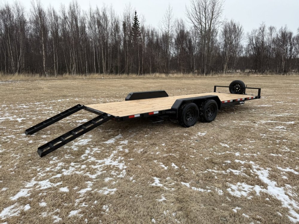 7x20 Workhorse Flatbed Car Hauler