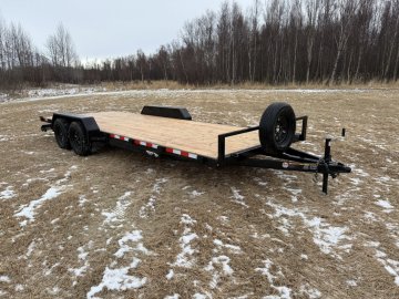 7x20 Workhorse Flatbed Car Hauler
