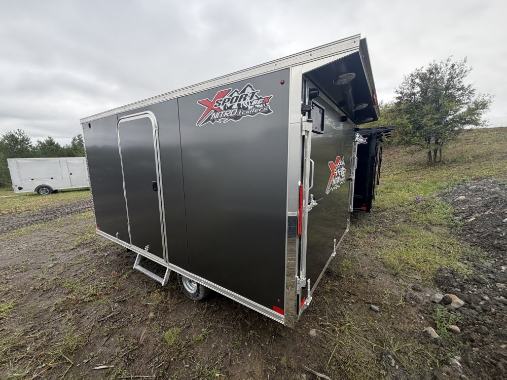101'x12' nitro Snowmobile trailer