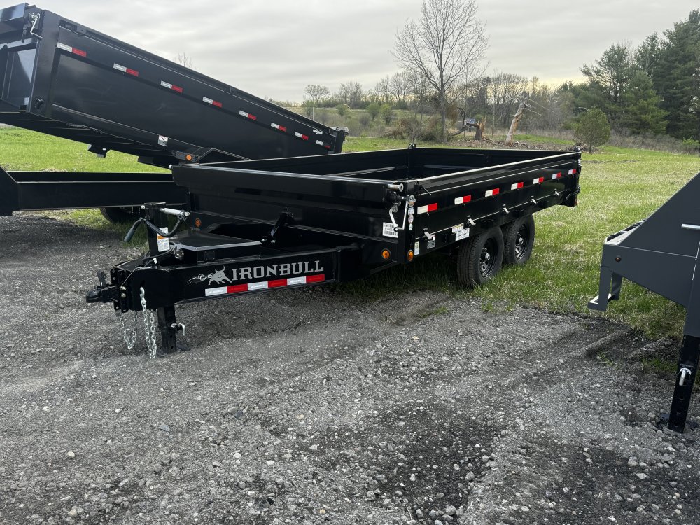 2026 Iron Bull 96X14 Deckover Dump Trailer