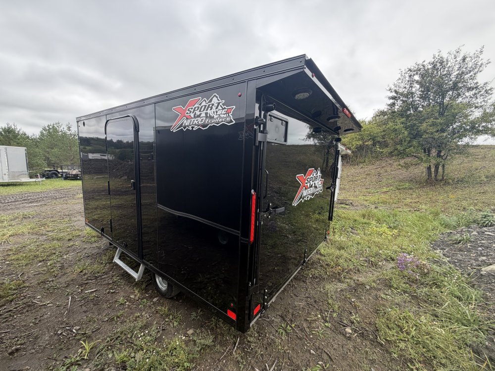 101'x12' nitro Snowmobile trailer