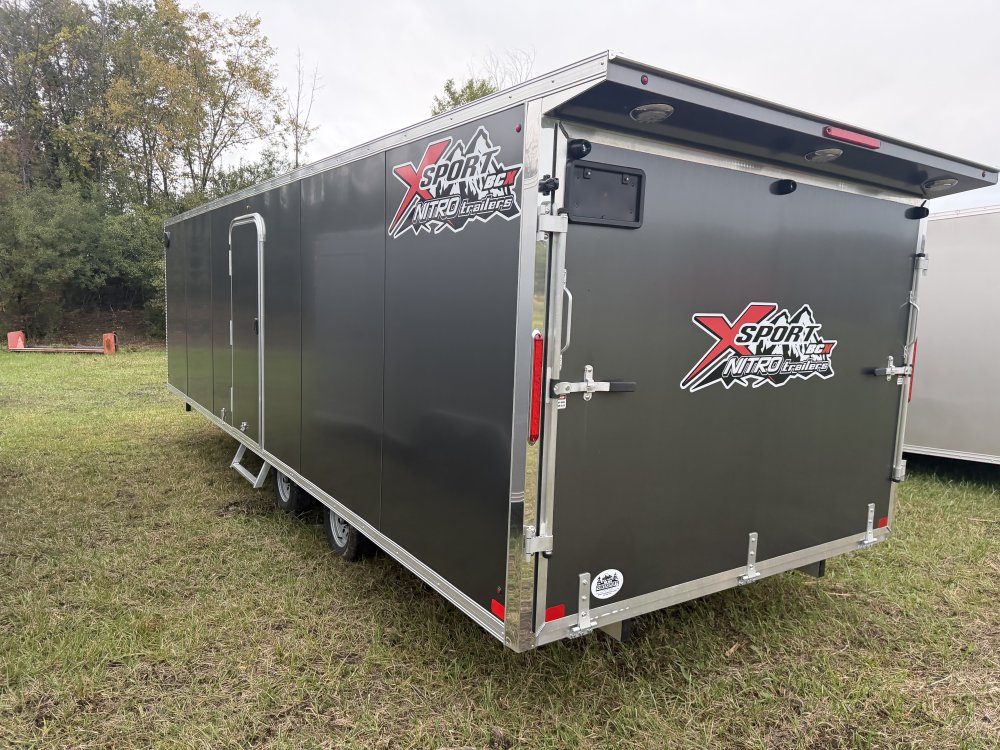 101'x24' nitro Snowmobile trailer