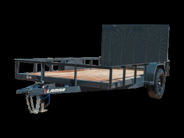 2026 Lamar 83X12 Single Axle Utility Trailer
