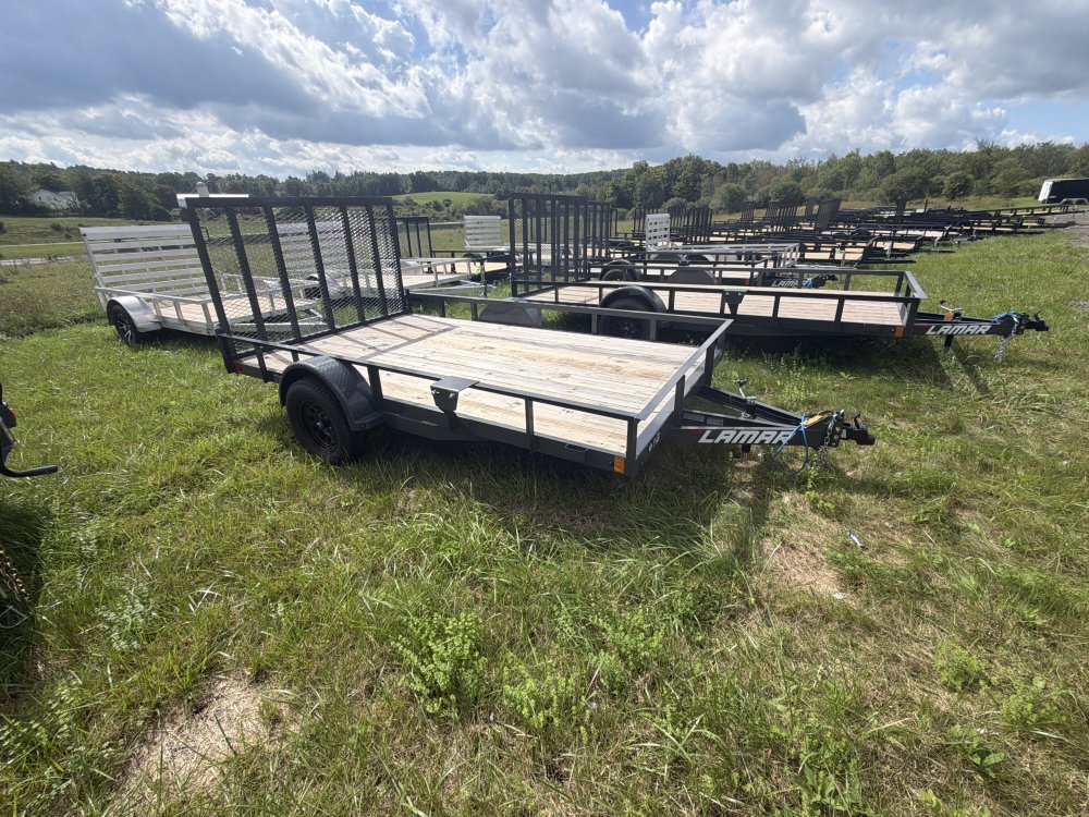 2026 Lamar 83X12 Single Axle Utility Trailer
