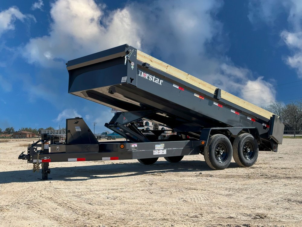 2026 Iron Bull 83x14 Dump Box Trailer
