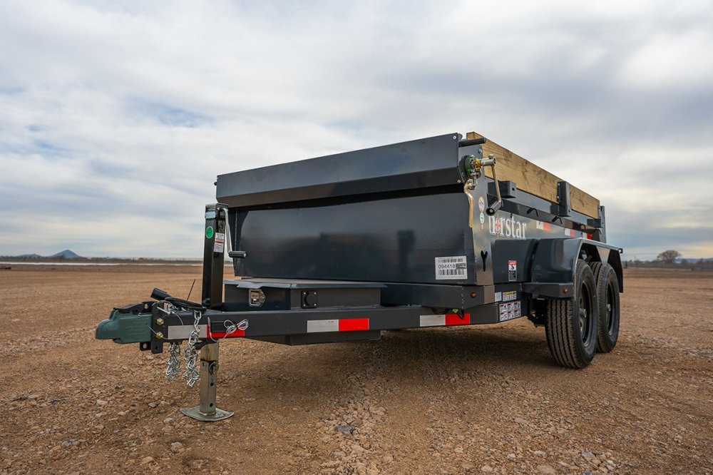 2026 Iron Bull 60x10 Dump Box Trailer
