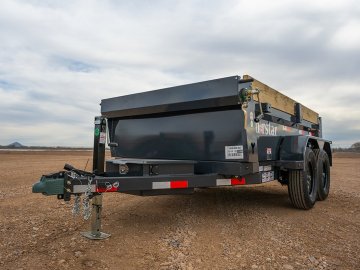 2026 Iron Bull 60x10 Dump Box Trailer