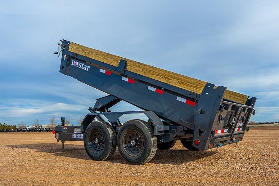 2026 Iron Bull 72X12 Dump Box Trailer