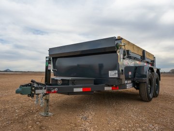 2026 Iron Bull 60x10 Dump Box Trailer