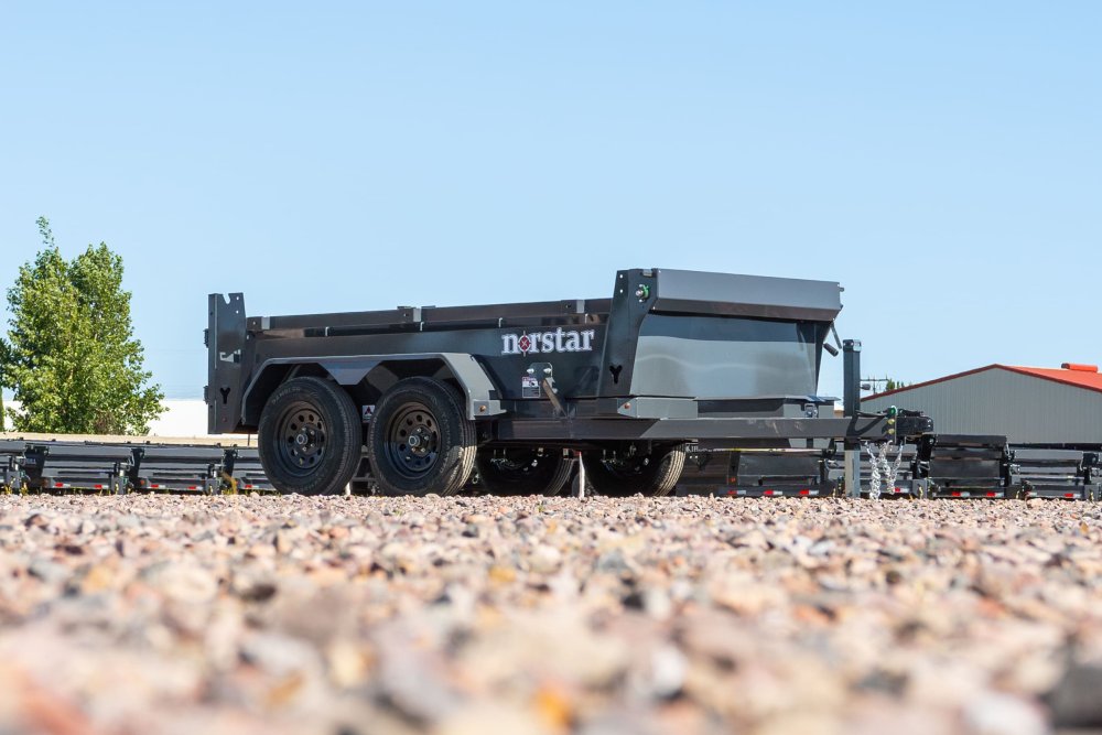 2026 Iron Bull 60x10 Dump Box Trailer