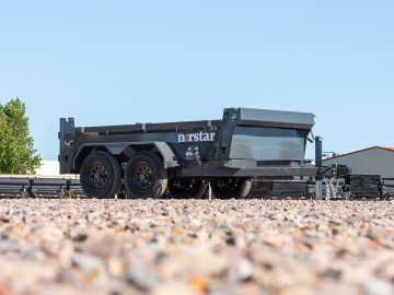 2026 Iron Bull 60x10 Dump Box Trailer
