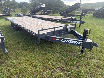 2026 Lamar 102x24 Deckover Equipment Trailer