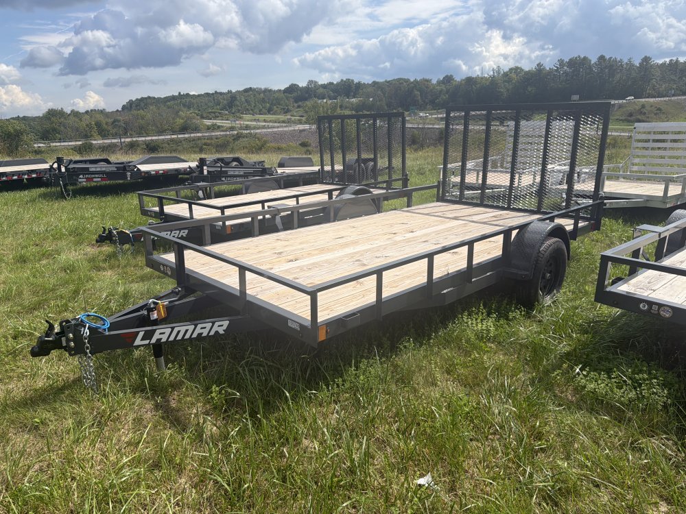 2026 Lamar 83X14 Single Axle Utility Trailer