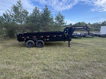 2027 Iron Bull 83x14 Gooseneck Dump Box Trailer