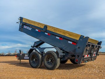2026 Iron Bull 72X12 Dump Box Trailer