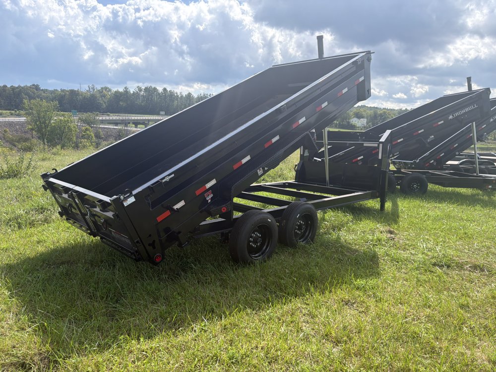 2027 Iron Bull 83x16 Gooseneck Dump Box Trailer 16K