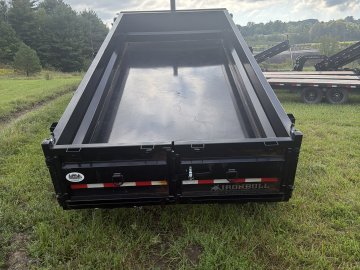 2027 Iron Bull 83x16 Gooseneck Dump Box Trailer 21K