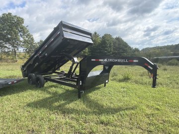 2027 Iron Bull 83x16 Gooseneck Dump Box Trailer