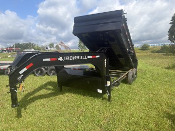 2027 Iron Bull 83x16 Gooseneck Dump Box Trailer