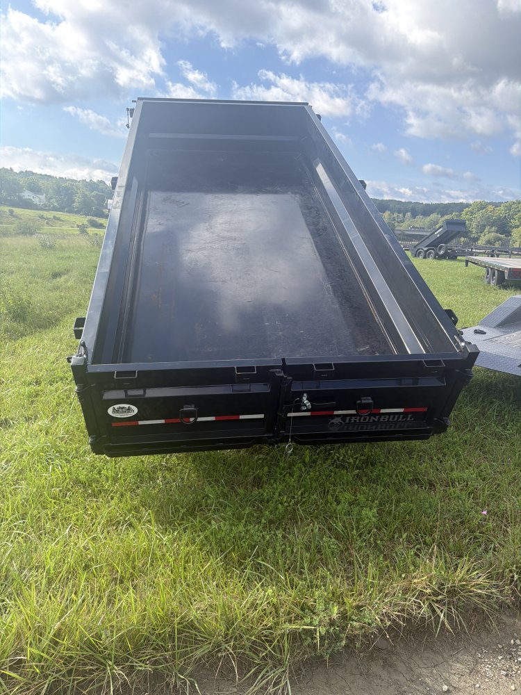 2027 Iron Bull 83x16 Gooseneck Dump Box Trailer