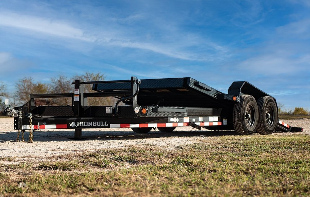 2026 Iron Bull 83X22 Power Tilt Deck Equipment Trailer