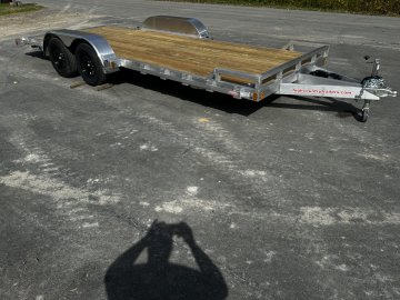 8'x20' Xpress Flatbed Car Hauler